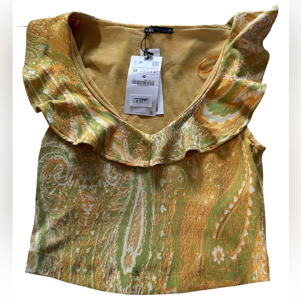 Zara Ruffle Shirt